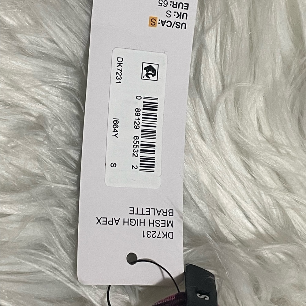 DKNY Heart Mesh High Apex Bralette - Picture 7 of 9